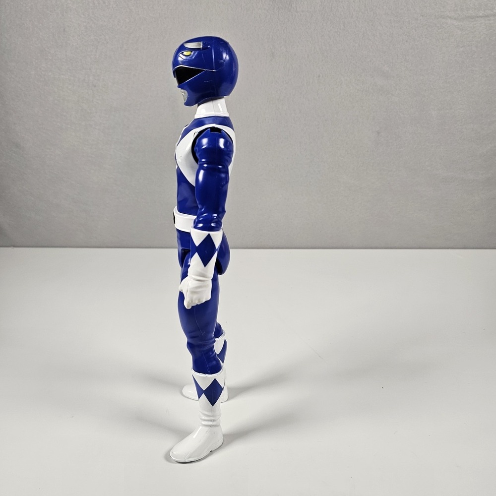Power Rangers Blue Ranger 12" Action Figure Hasbro 2021 Large Toy - Picture 6 of 15